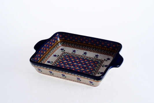 11-28 Mały Zapiekacz prostokątny H=4,5cm, 15x22cm
