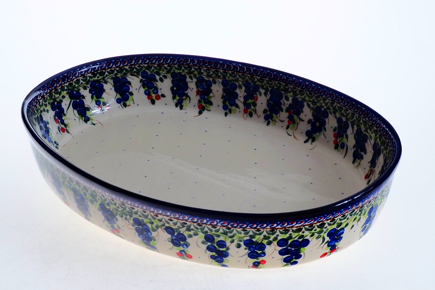 11-05 Zapiekacz owalny XL H=7,5cm, L=36,5cmx28cm