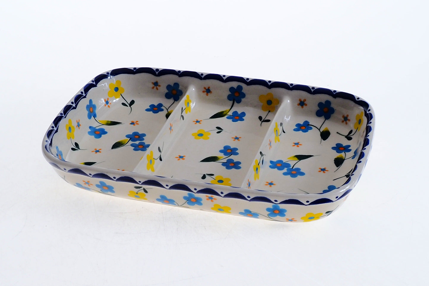 12-24 Półmisek dzielony L=24cm 16x24cm