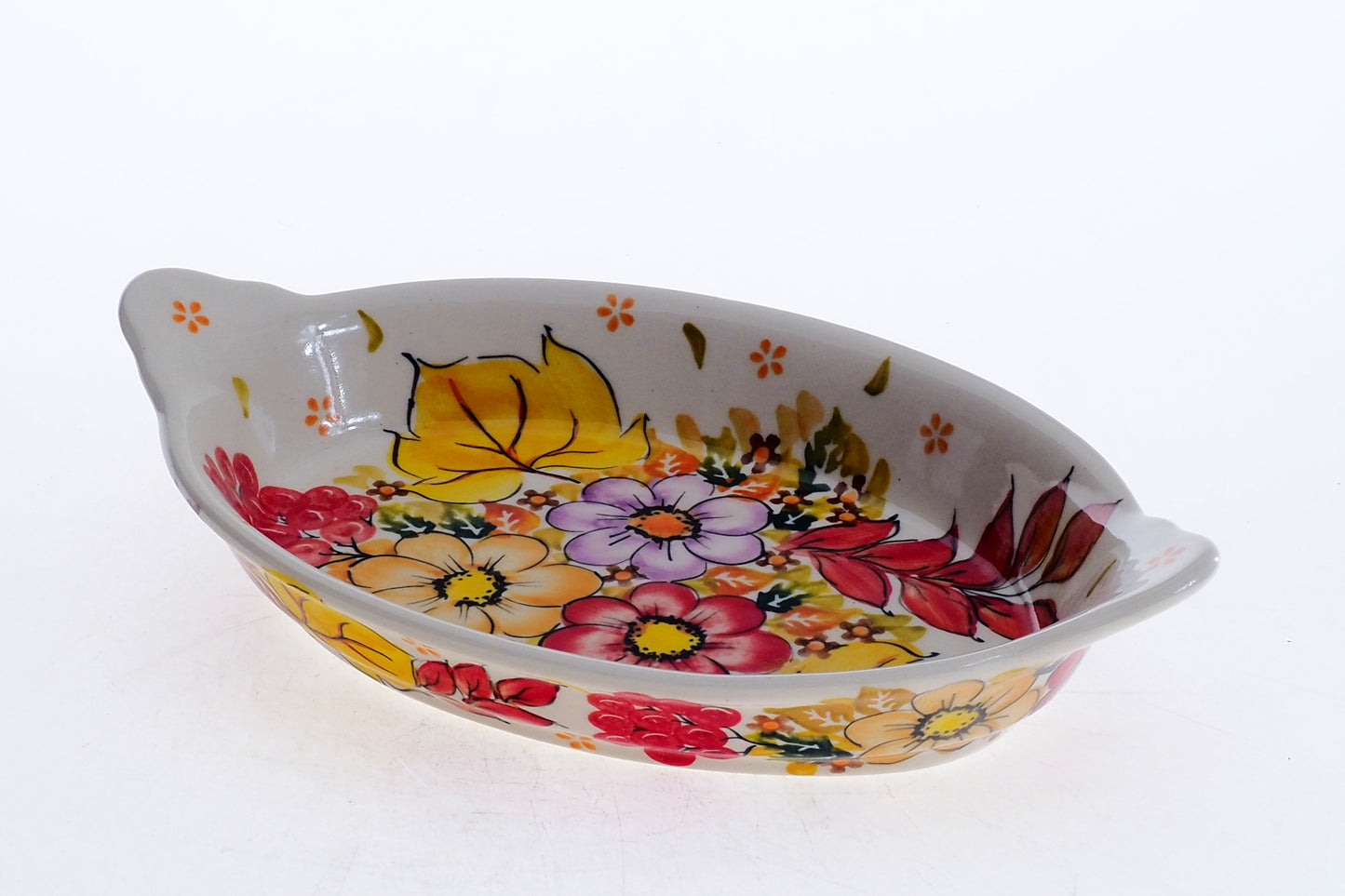 12-11 Półmisek owalny H=3,2cm, 13x23,5cm