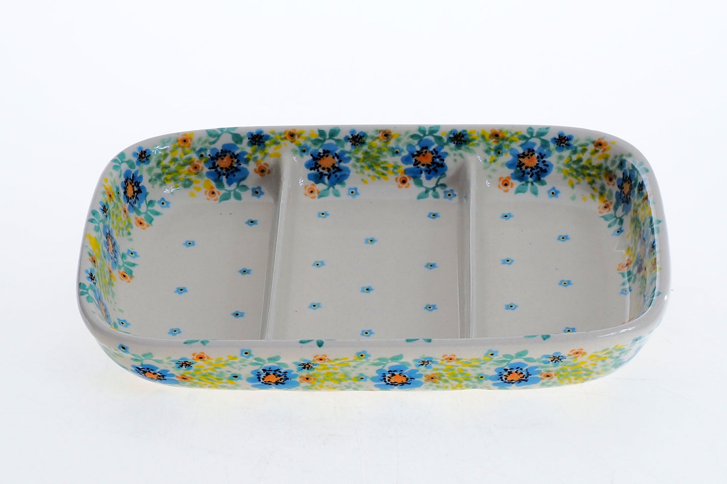 12-24 Półmisek dzielony L=24cm 16x24cm