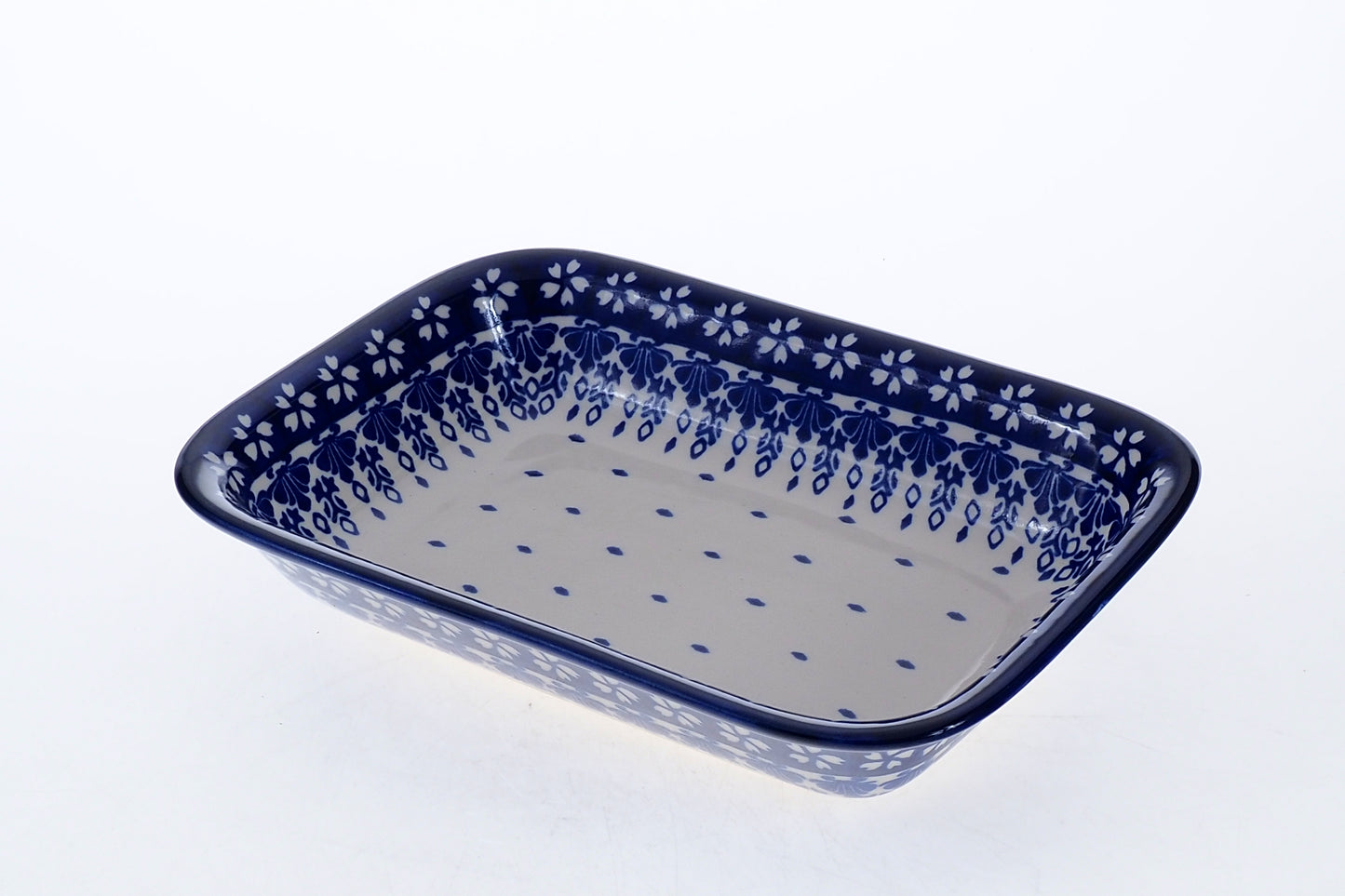11-11 Zapiekacz- półmisek prostokątny H=5,7cm, 16,5x23,5cm