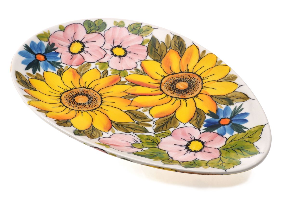 4-20 Talerz H=2,5cm, 25x16,5cm