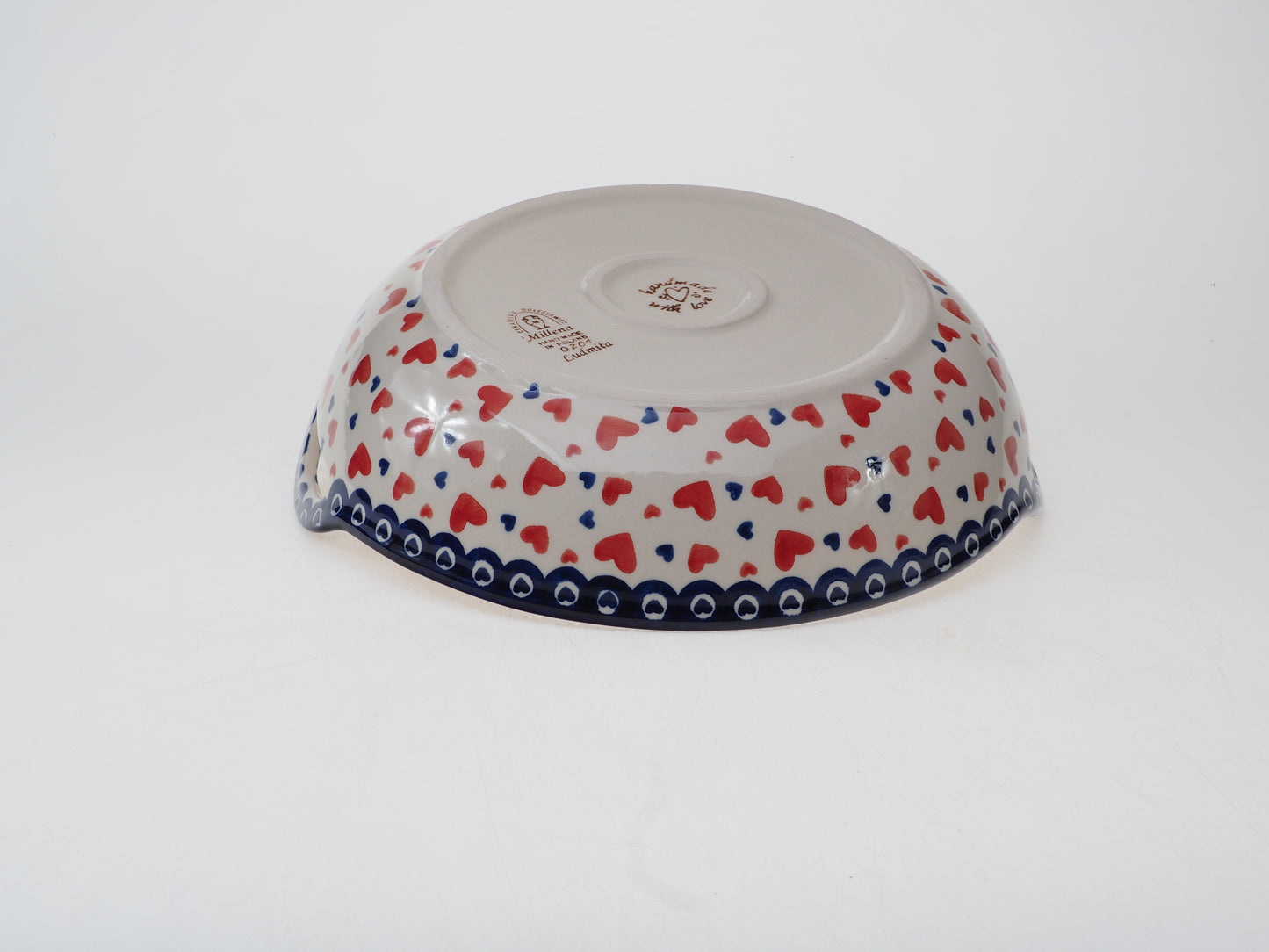 3-33-0201 Miska z uszami H=9,4cm, Ø29,4cm, vol.2L