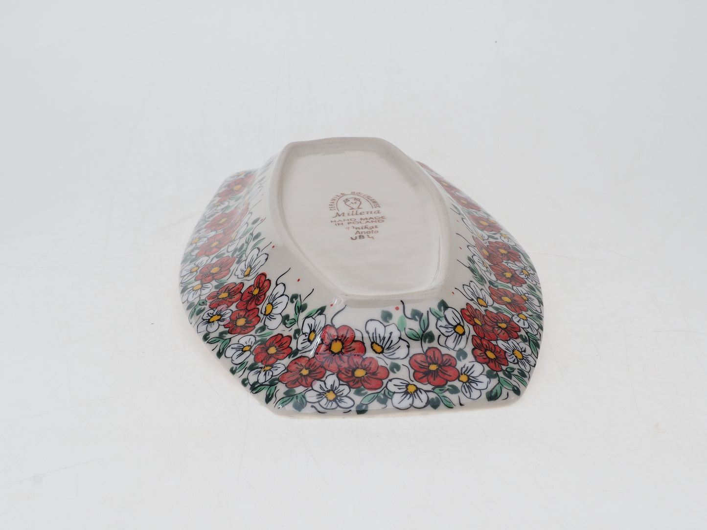 12-40-U84 Półmisek z dekoracyjnym rantem H=3cm; 14,5x23,5cm