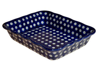 11-18 Zapiekacz z falowanym rantem H=5cm, 24x19cm
