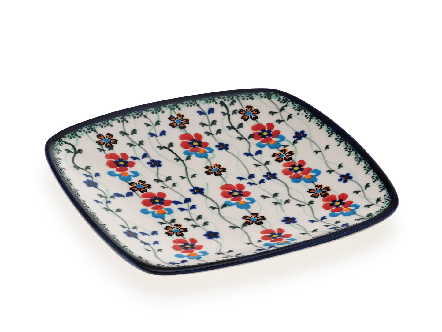 4-07 Dessertteller H=2,5 cm, 18 x 18 cm