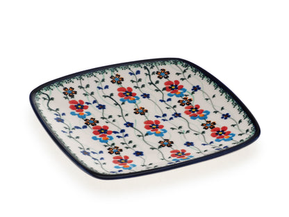 4-07 Dessertteller H=2,5 cm, 18 x 18 cm