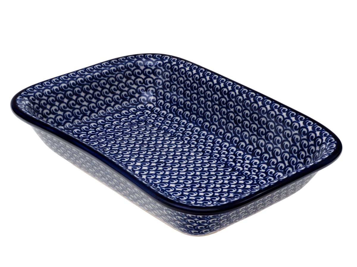11-11 Zapiekacz- półmisek prostokątny H=5,7cm, 16,5x23,5cm