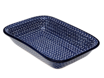 11-11 Zapiekacz- półmisek prostokątny H=5,7cm, 16,5x23,5cm