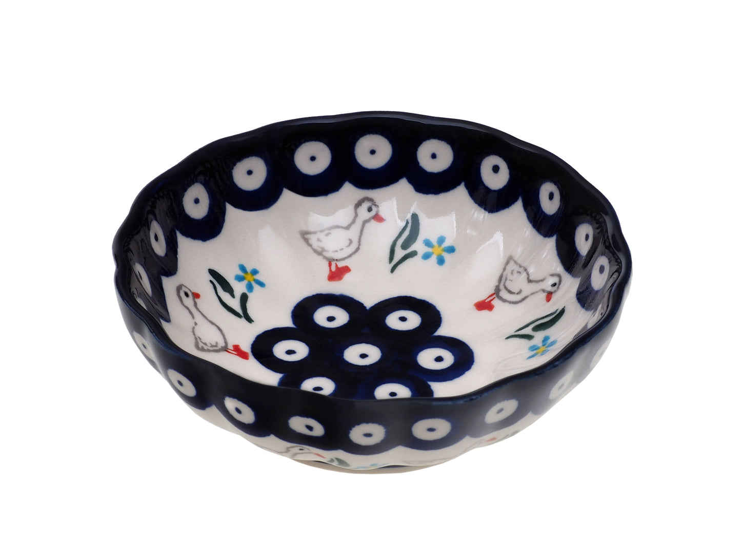 3-06 Wavy bowl H=4cm, Ø12.5cm, volume 0.2L