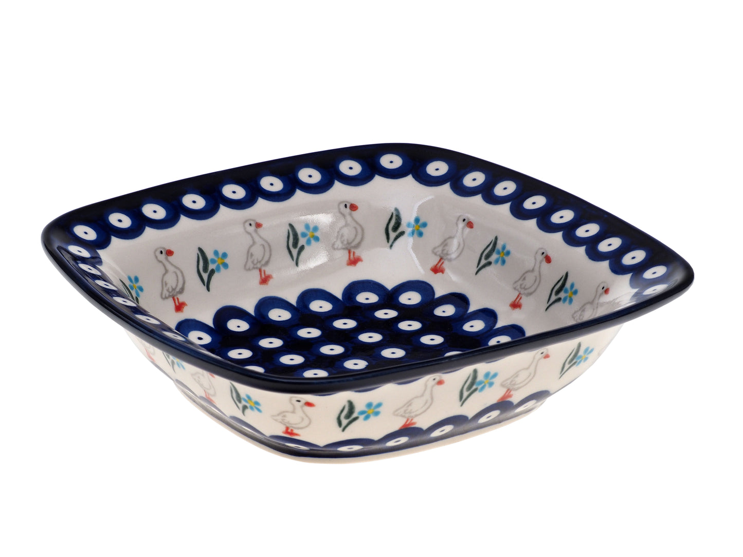 4-30 Tiefe quadratische Platte H=5cm, 18,2x18,2cm