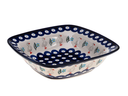 4-30 Tiefe quadratische Platte H=5cm, 18,2x18,2cm