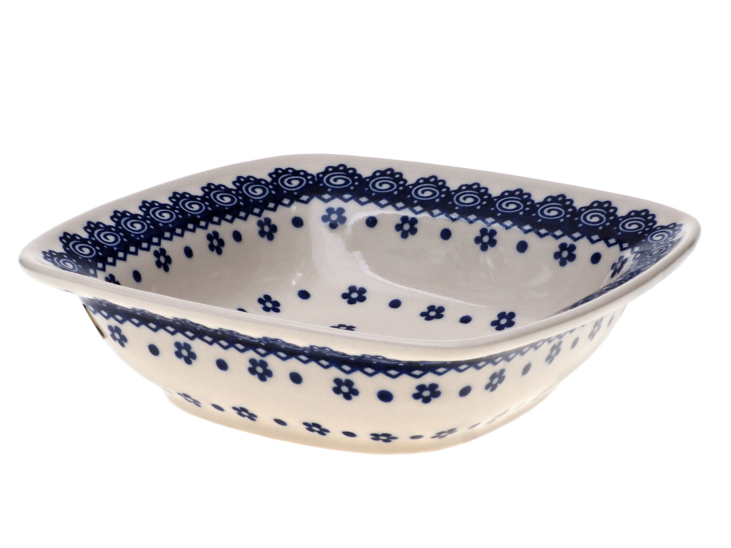 4-30 Tiefe quadratische Platte H=5cm, 18,2x18,2cm