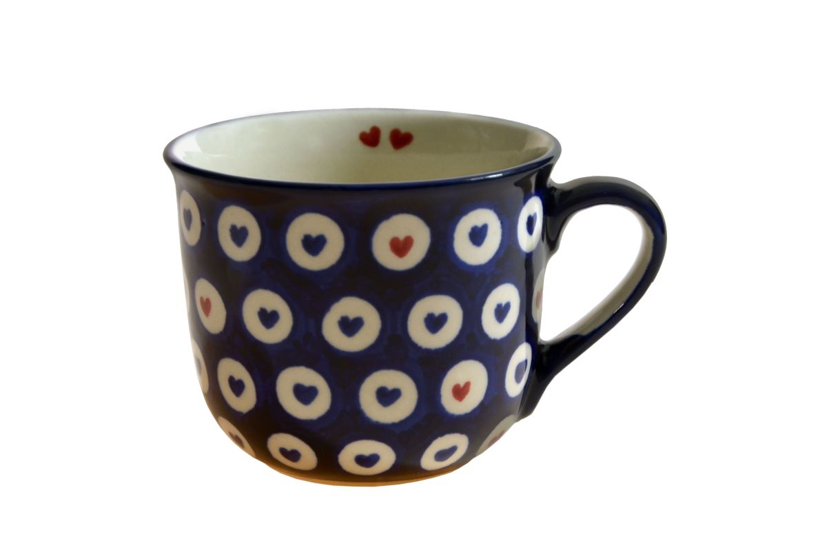 1-12 Bayerischer Becher, Höhe 8 cm, Durchmesser 10 cm, Volumen 0,32 l