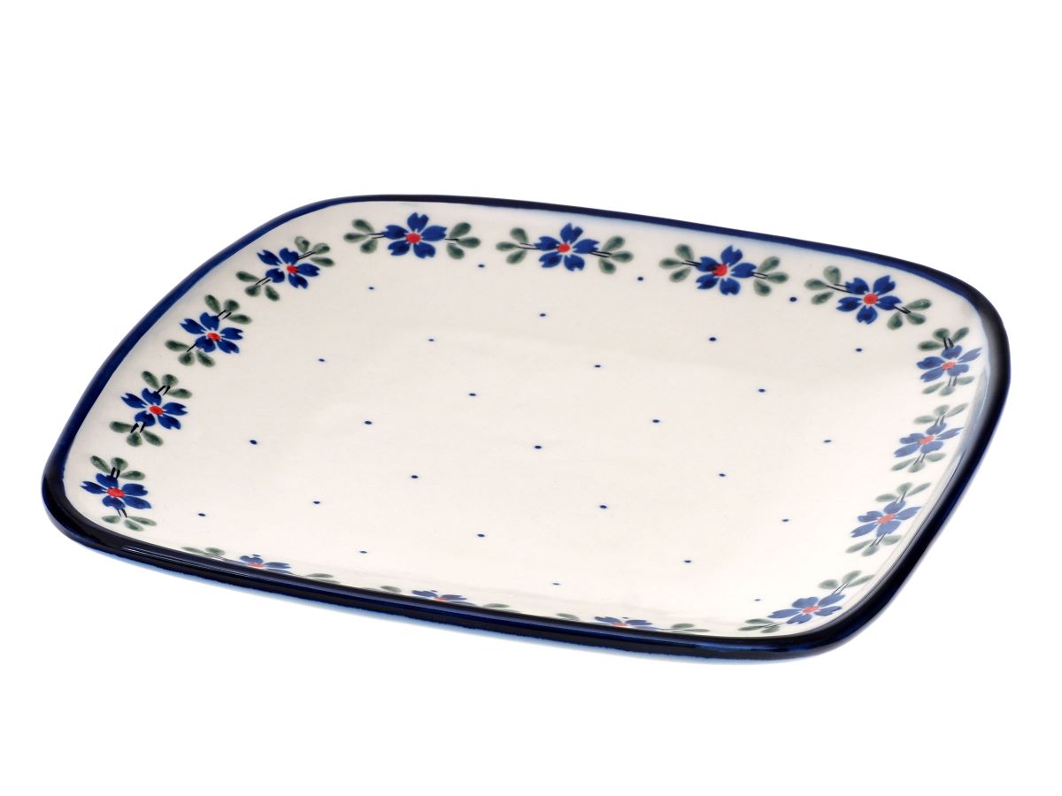 4-07 Dessertteller H=2,5 cm, 18 x 18 cm