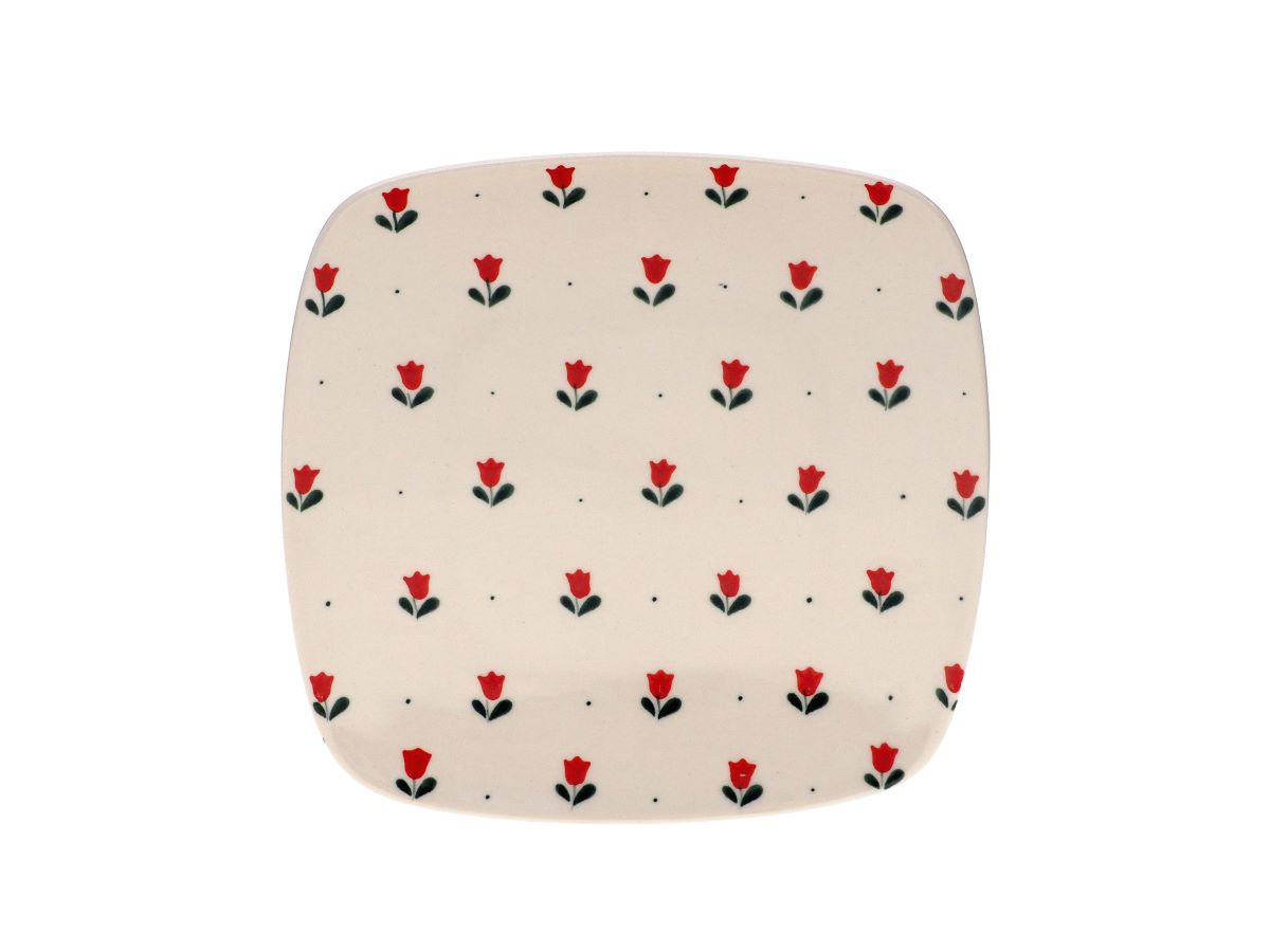 4-07 Dessertteller H=2,5 cm, 18 x 18 cm