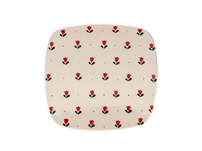 4-07 Dessertteller H=2,5 cm, 18 x 18 cm