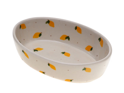 11-21 Zapiekacz owalny mały H=4cm, 16x11cm