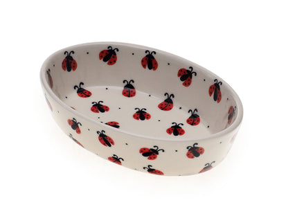 11-21 Zapiekacz owalny mały H=4cm, 16x11cm