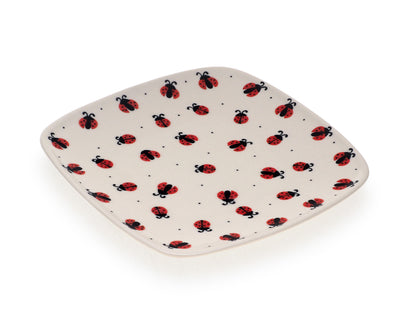 4-07 Dessertteller H=2,5 cm, 18 x 18 cm