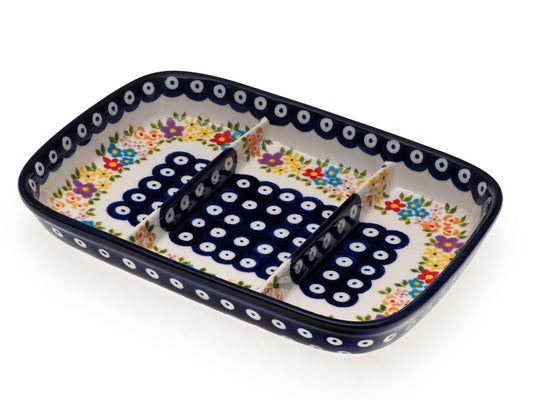 12-24 Półmisek dzielony L=24cm 16x24cm