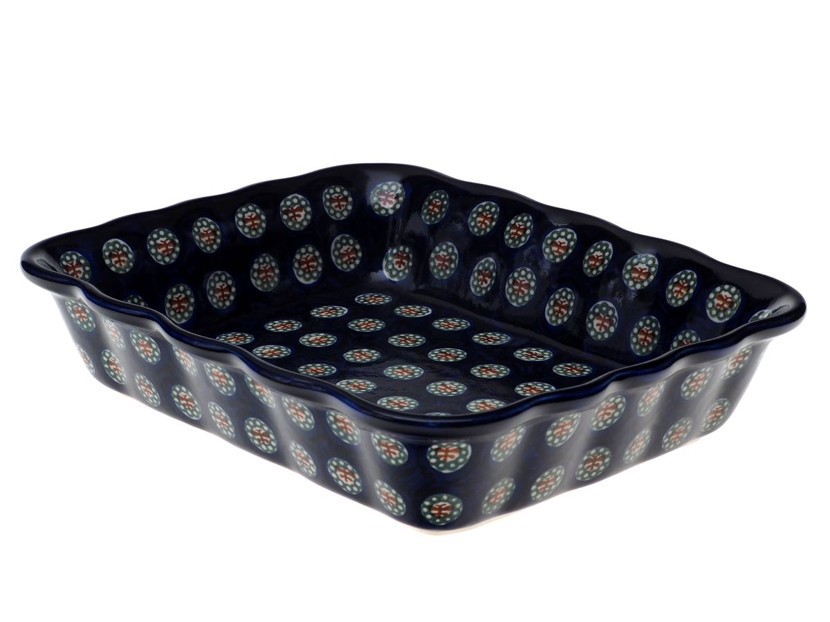 11-18 Zapiekacz z falowanym rantem H=5cm, 24x19cm