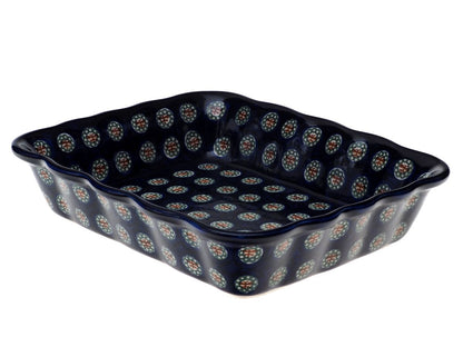 11-18 Zapiekacz z falowanym rantem H=5cm, 24x19cm