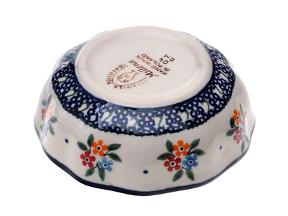 3-06 Wavy bowl H=4cm, Ø12.5cm, volume 0.2L