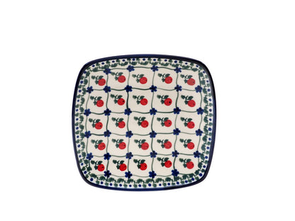 4-07 Dessertteller H=2,5 cm, 18 x 18 cm