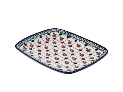 4-08 Dessertteller H=2,5 cm, 23 x 18,5 cm