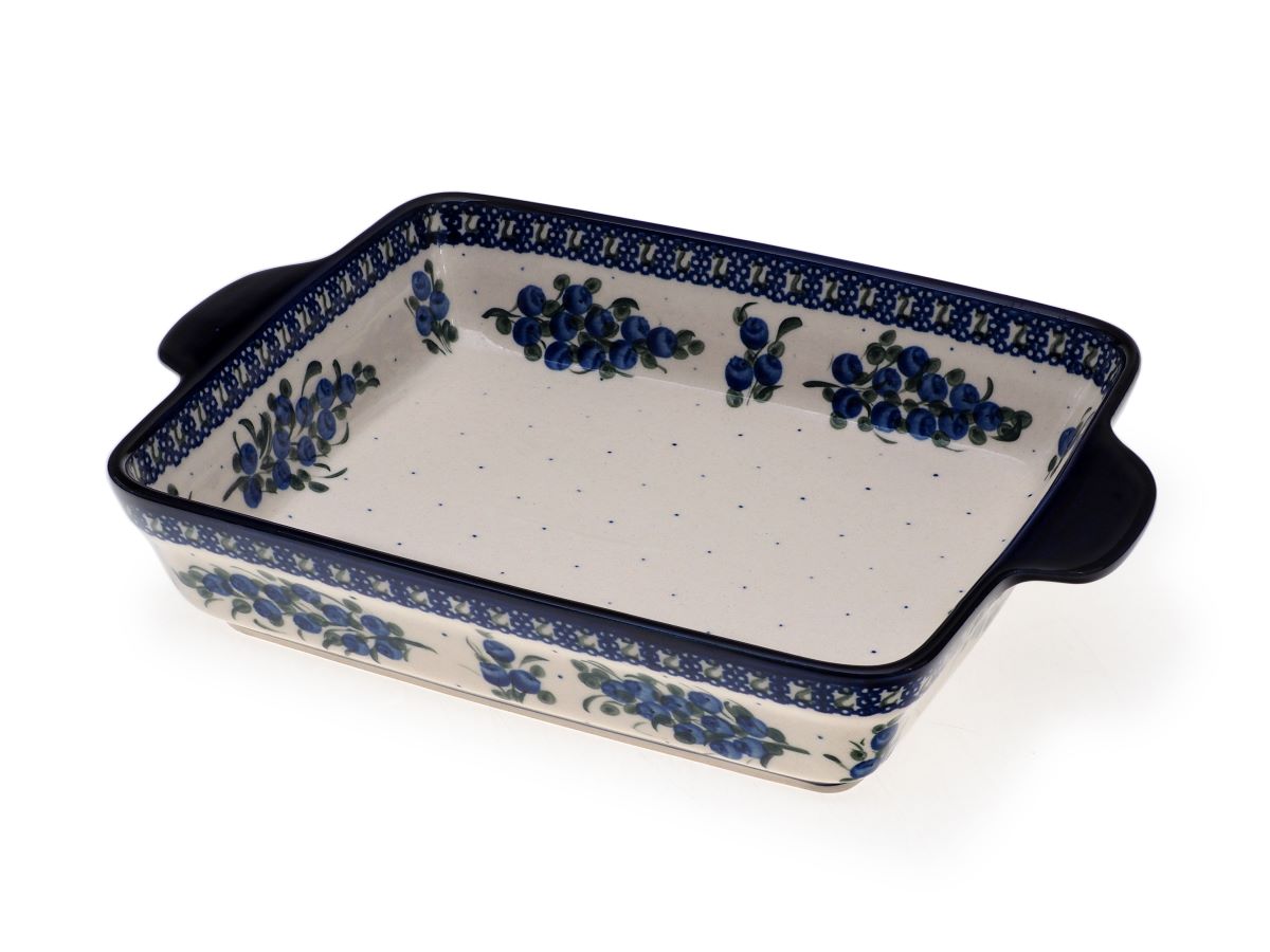 11-31 Średni zapiekacz prostokątny z uszami H=6cm; 20x29cm