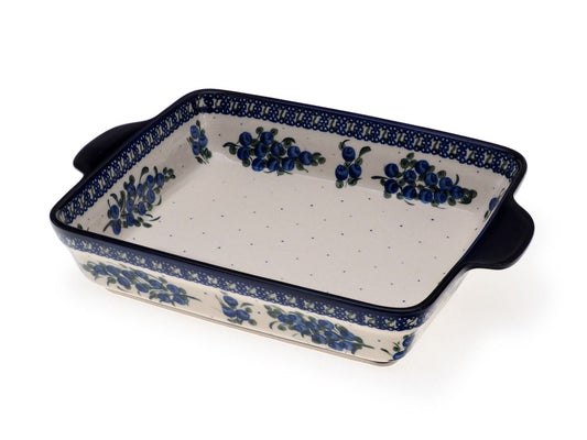 11-31 Średni zapiekacz prostokątny z uszami H=6cm; 20x29cm