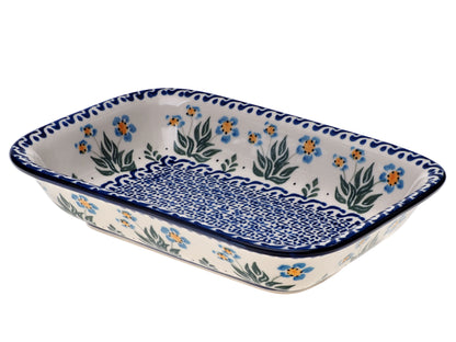 11-11 Zapiekacz- półmisek prostokątny H=5,7cm, 16,5x23,5cm