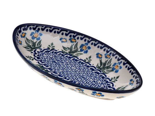 12-10 Półmisek owalny H=3,8cm, 12,5x24,5cm