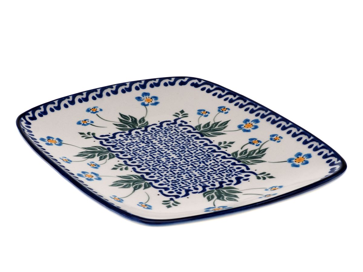 4-08 Dessertteller H=2,5 cm, 23 x 18,5 cm