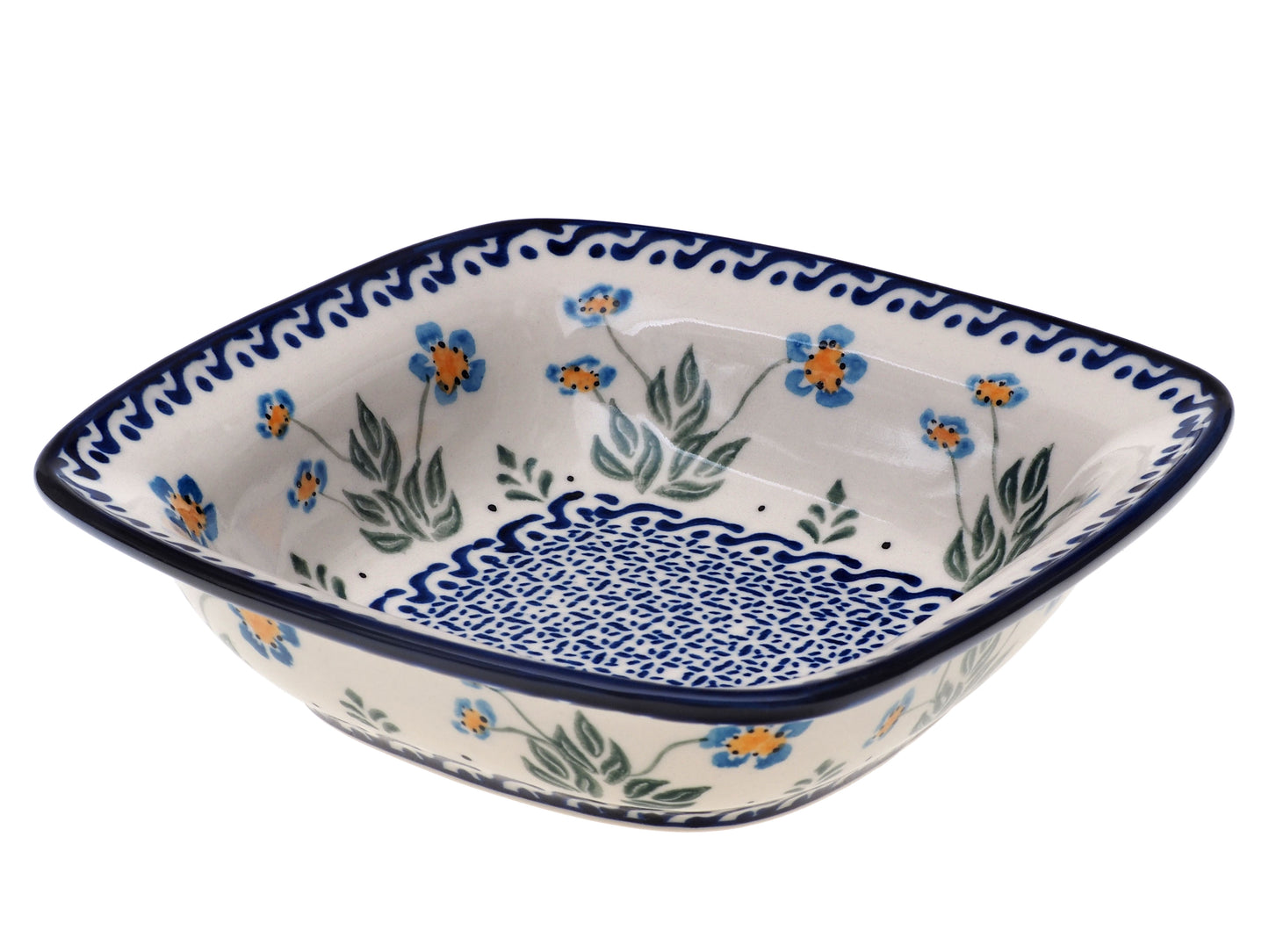 4-30 Tiefe quadratische Platte H=5cm, 18,2x18,2cm