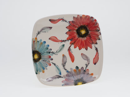 4-07 Dessertteller H=2,5 cm, 18 x 18 cm