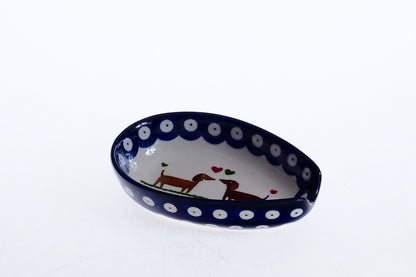 8-26 Podstawka pod łyżkę 12.5x8.5cm