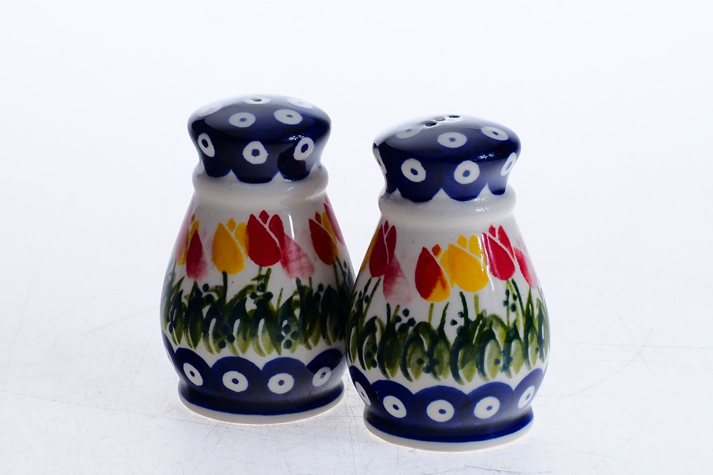 8-02 Solniczka grzybek- komplet 2szt H=7cm, Ø 5cm