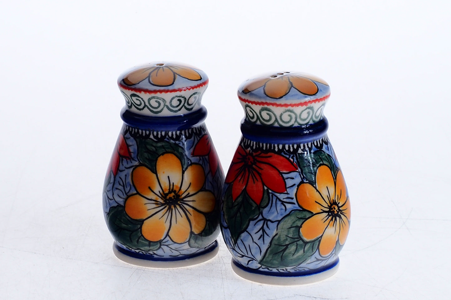 8-02 Solniczka grzybek- komplet 2szt H=7cm, Ø 5cm