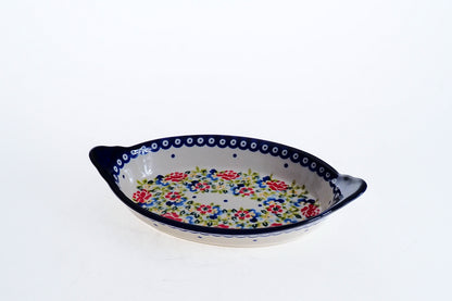 12-11 Półmisek owalny H=3,2cm, 13x23,5cm