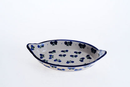 12-11 Półmisek owalny H=3,2cm, 13x23,5cm