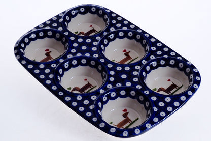 11-17 Foremka do muffinek H=3,5cm, L=29cmx20cm