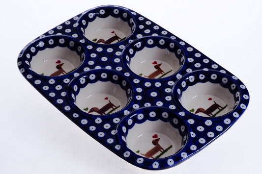 11-17 Foremka do muffinek H=3,5cm, L=29cmx20cm