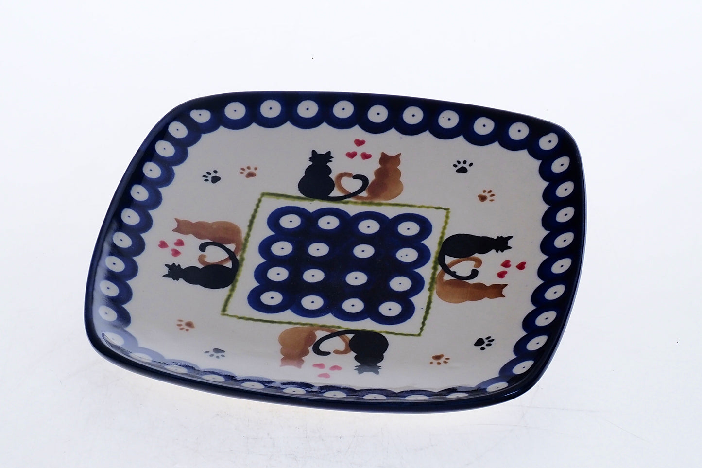 4-07 Dessertteller H=2,5 cm, 18 x 18 cm