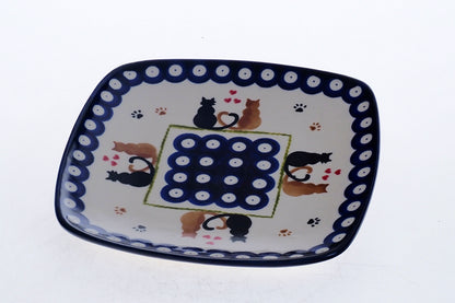 4-07 Dessertteller H=2,5 cm, 18 x 18 cm