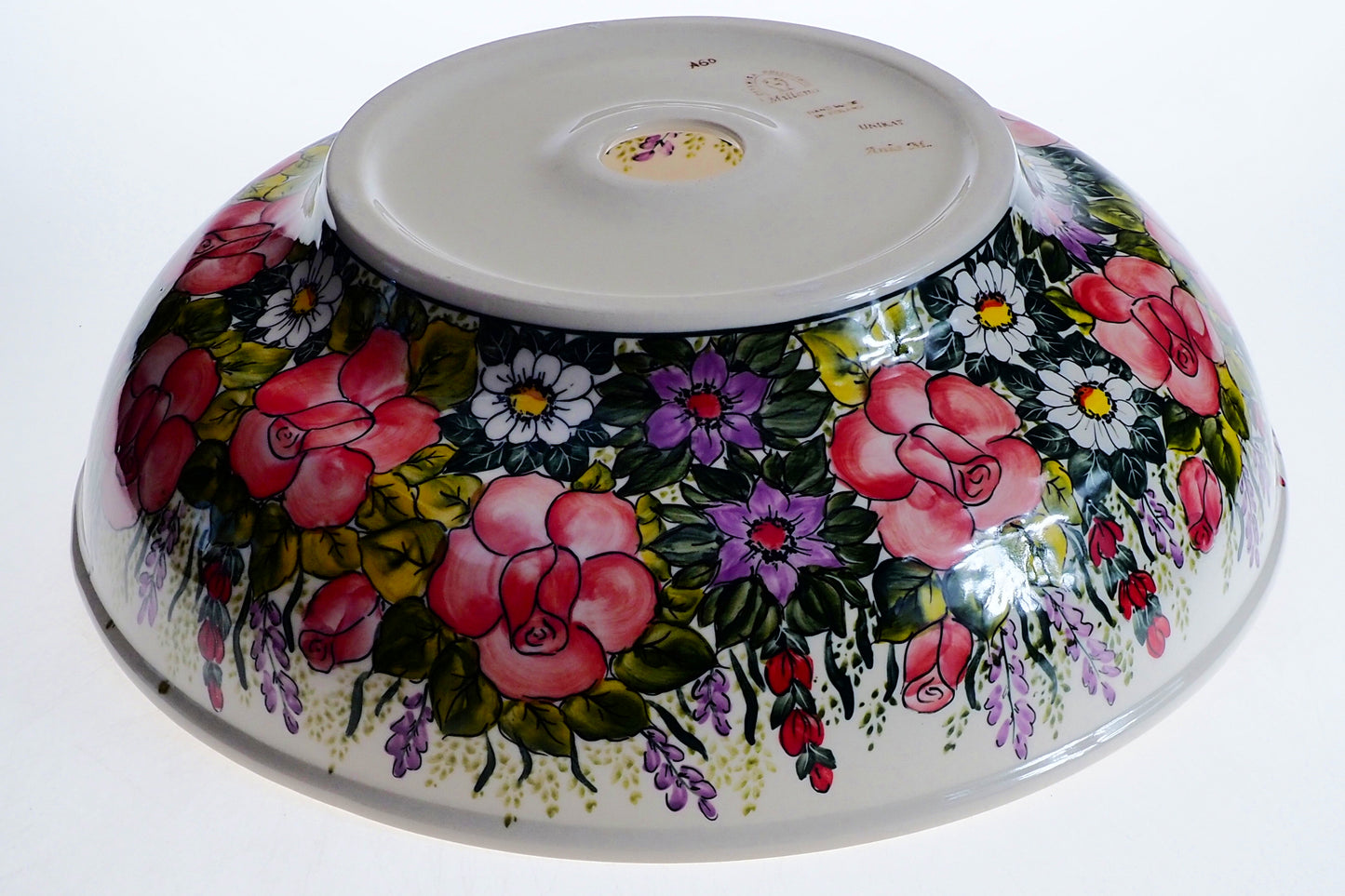 3-55 Umywalka ceramiczna duża H=11,5cm, Ø38cm
