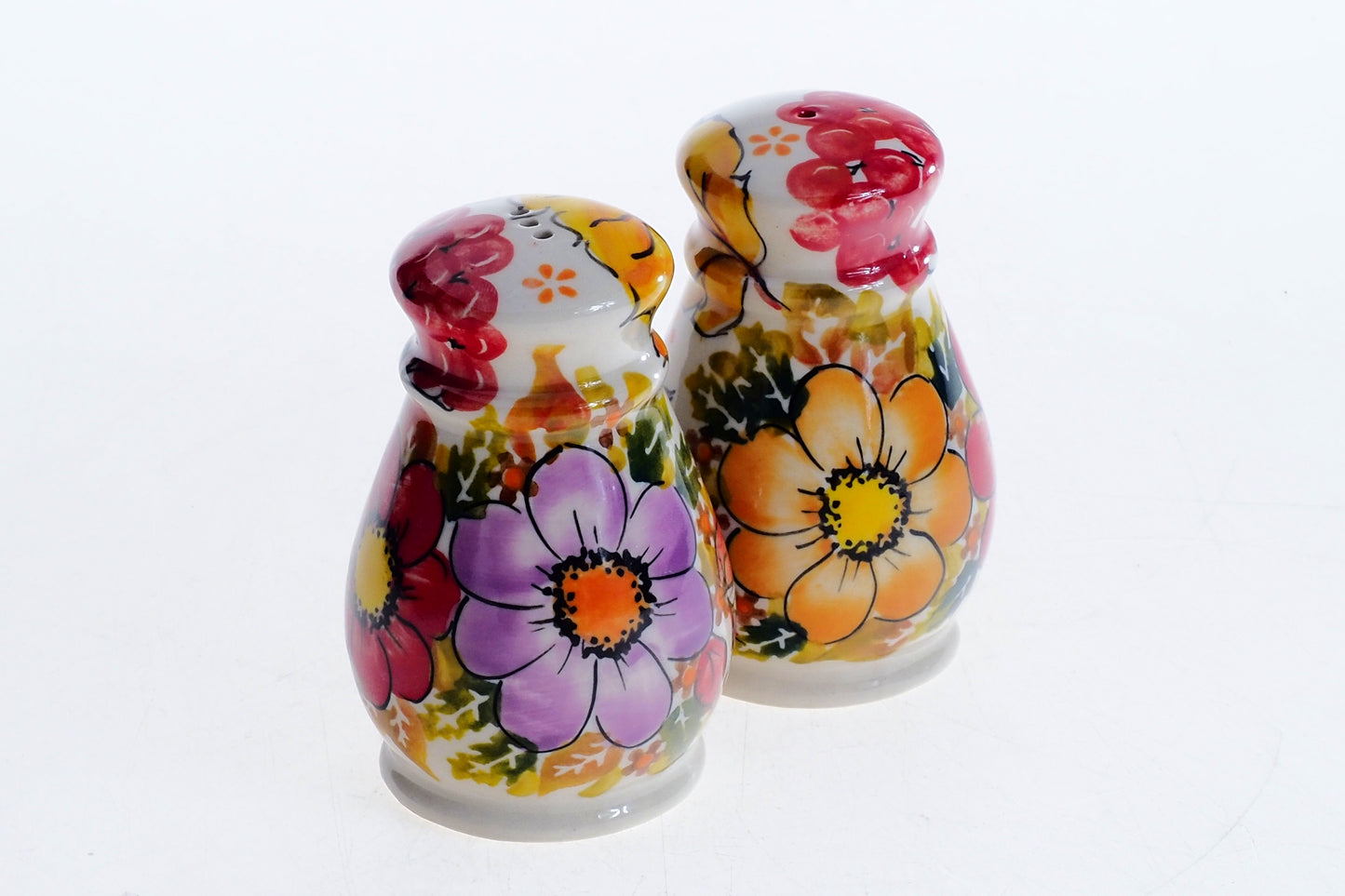 8-02 Solniczka grzybek- komplet 2szt H=7cm, Ø 5cm
