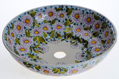3-55 Umywalka ceramiczna duża H=11,5cm, Ø38cm
